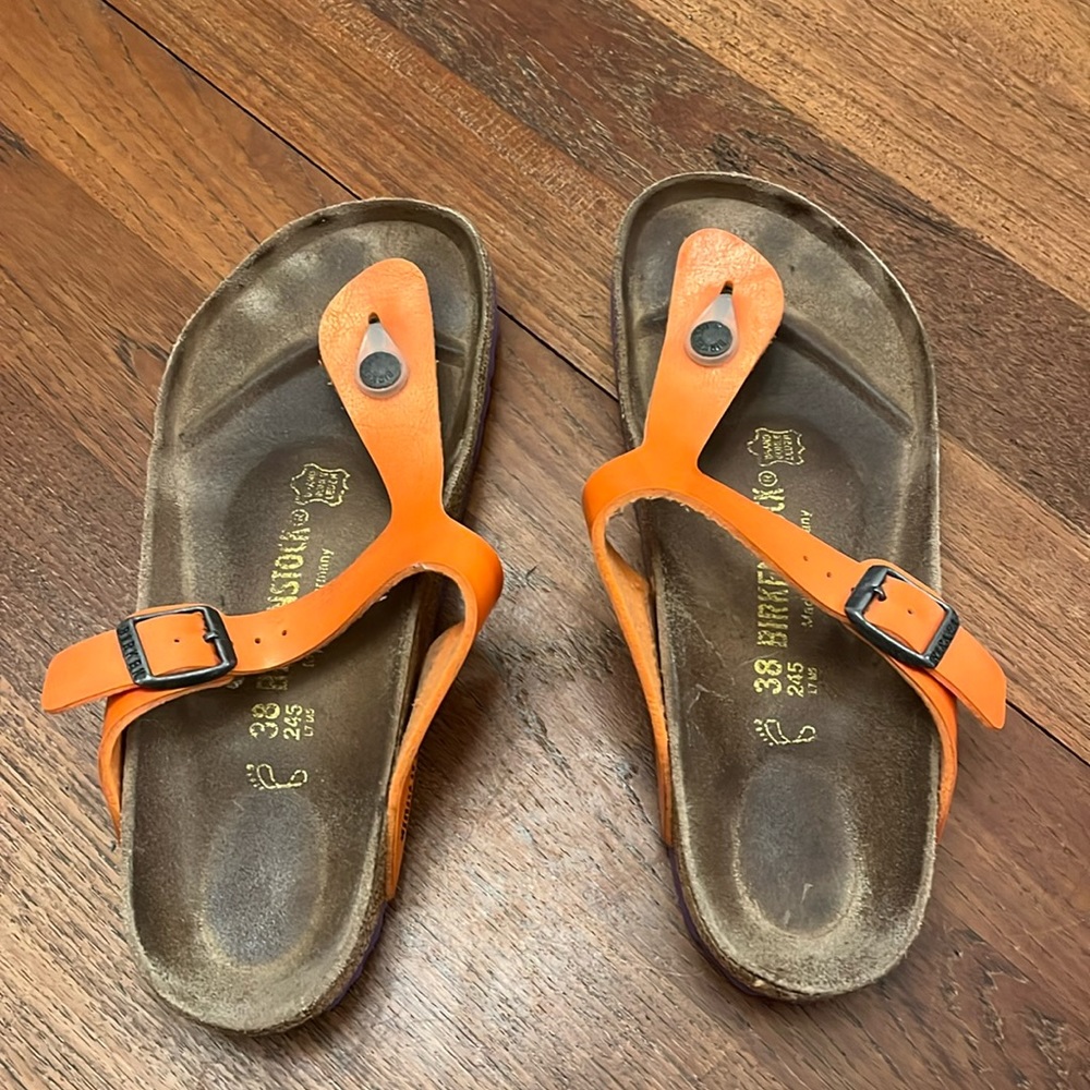 Birkenstock Leather Sandals Size 7.5 - 8 US - 38 Europe
